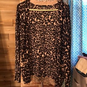 Leopard cardigan